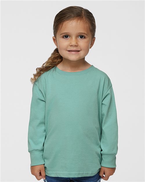 Toddler Fine Jersey Long Sleeve Tee - Chill Front