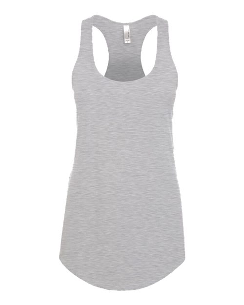 Women’s Lightweight French Terry Racerback Tank - Indigo Front