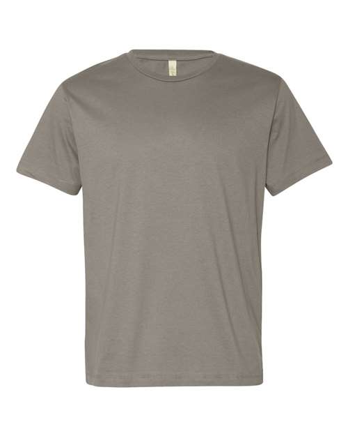 Bayside Unisex USA-Made Heavyweight Waffle Knit Thermal Raglan T-Shirt - Black/ Dark Grey Front