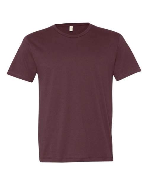 Bayside Men's USA-Made Heavyweight Waffle Knit Thermal Raglan T-Shirt - White/ Navy Front