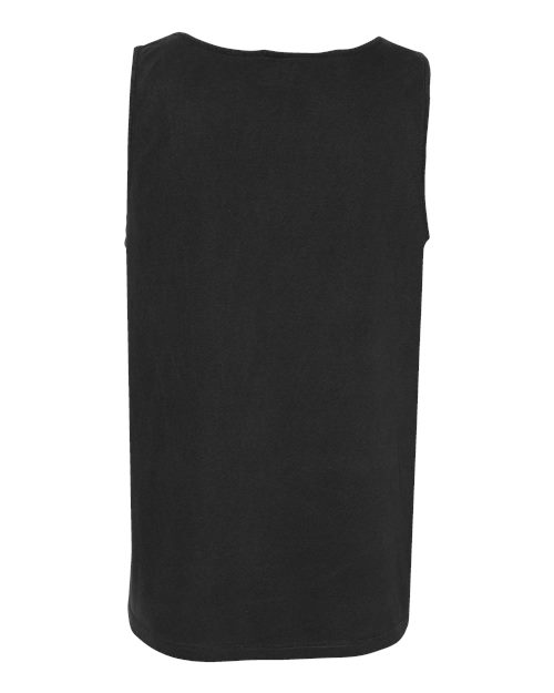 Unisex Garment-Dyed Heavyweight Tank Top - Black Back