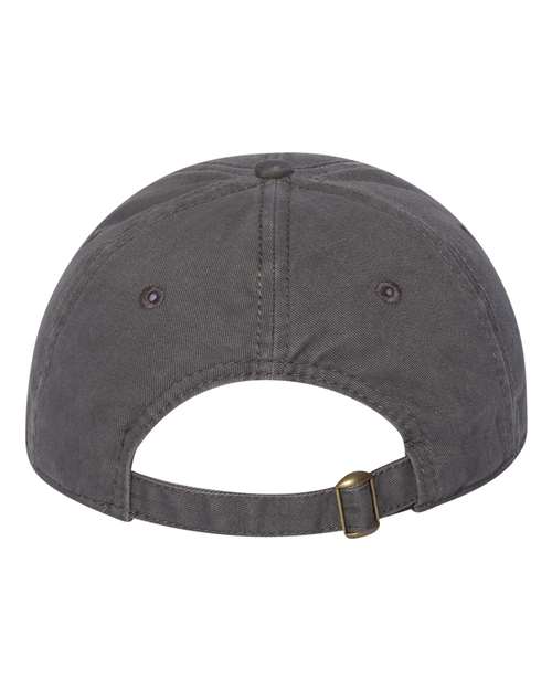 Structured Cap - Charcoal Back