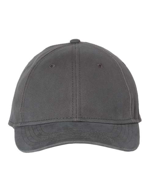 Structured Cap - Charcoal Front