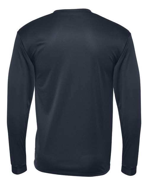 Unisex Performance Long Sleeve T-Shirt - Navy Back