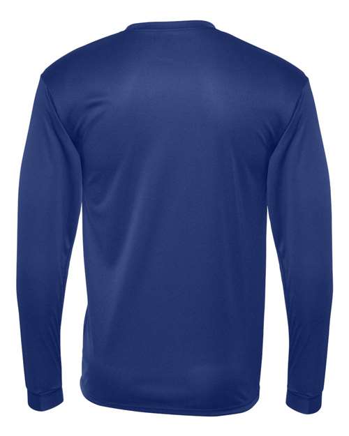 Unisex Performance Long Sleeve T-Shirt - Royal Back