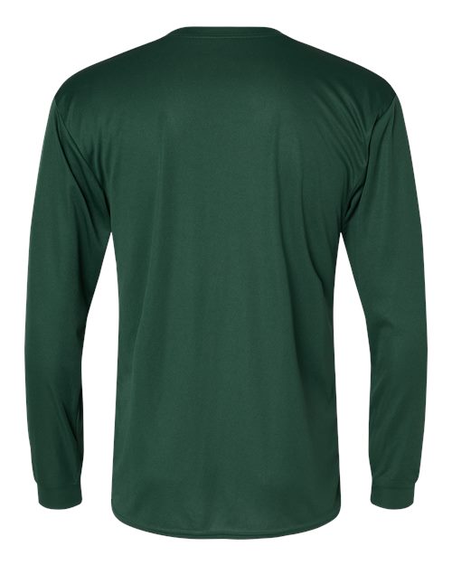 Unisex Performance Long Sleeve T-Shirt - Forest Back