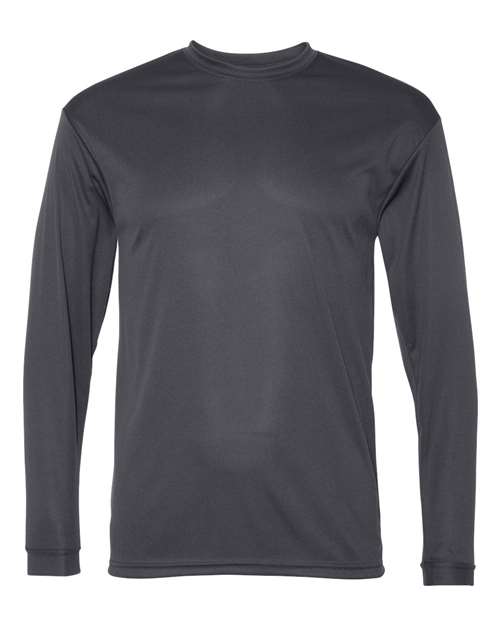 Unisex Performance Long Sleeve T-Shirt - Graphite Front