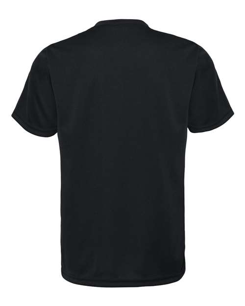 Youth Performance T-Shirt - Black Back