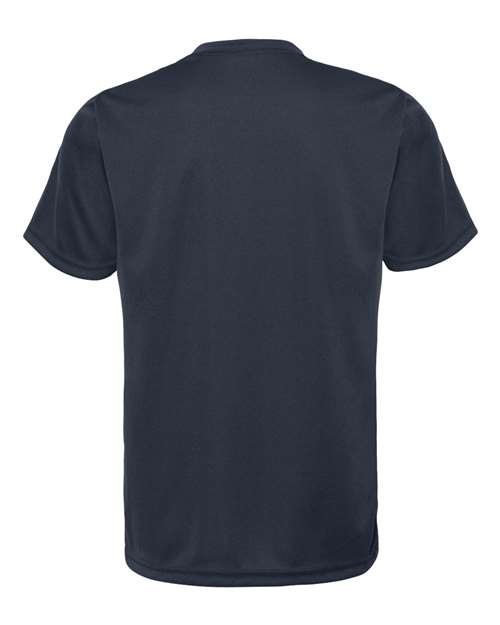 Youth Performance T-Shirt - Navy Back