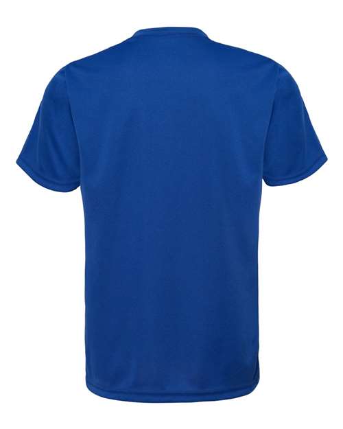 Youth Performance T-Shirt - Royal Back