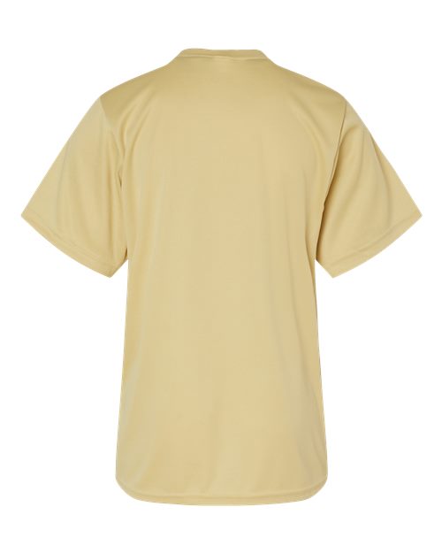 Youth Performance T-Shirt - Vegas Gold Back