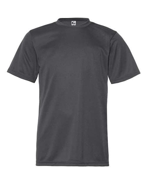 Youth Performance T-Shirt - Graphite Front