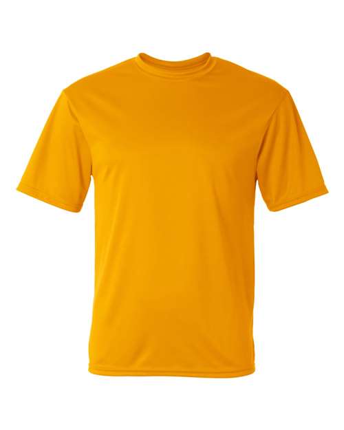 Unisex Performance T-Shirt - Gold Front