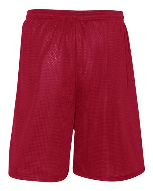 Men's Mesh 9" Shorts - Red Back