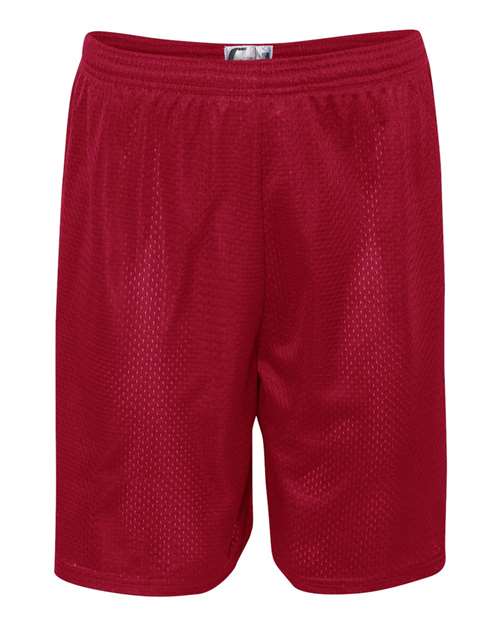 Men's Mesh 9" Shorts - Red Front