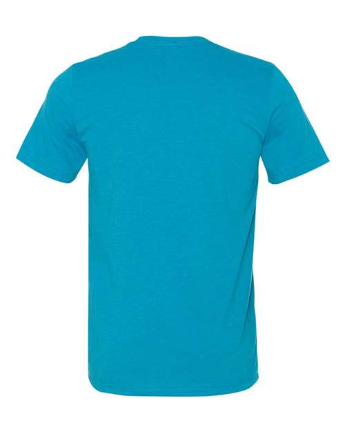 Unisex Texture Tee - Neon Blue Back