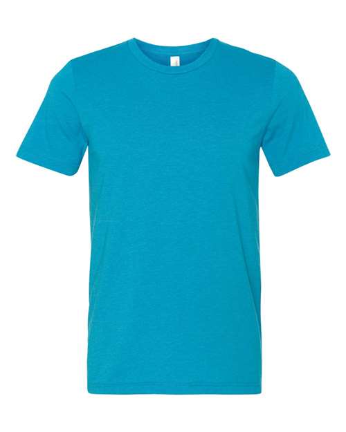 Unisex Texture Tee - Neon Blue Front