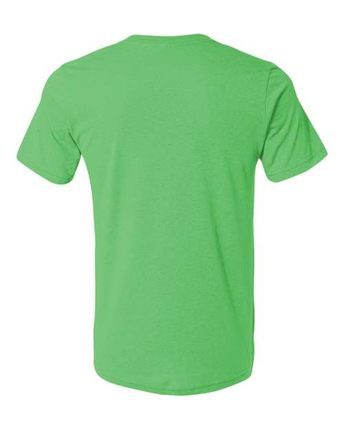 Unisex Texture Tee - Neon Green Back