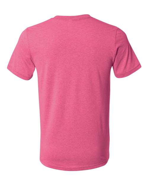 Unisex Texture Tee - Neon Pink Back