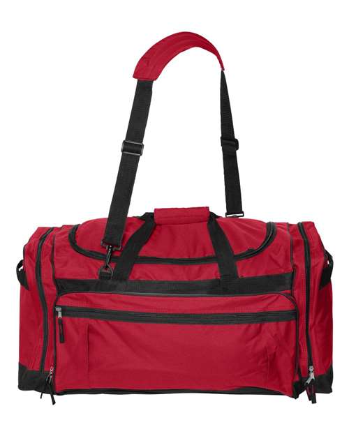 27" Explorer Large Duffel Bag - Red Front
