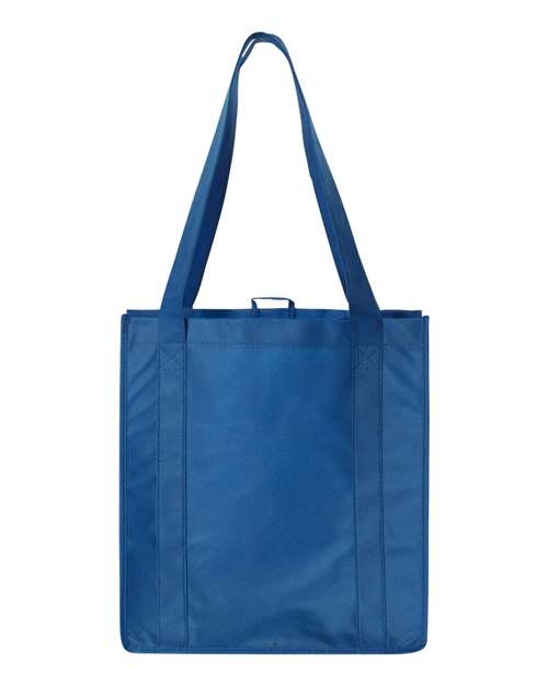 Non-Woven Reusable Shopping Bag - Royal Back