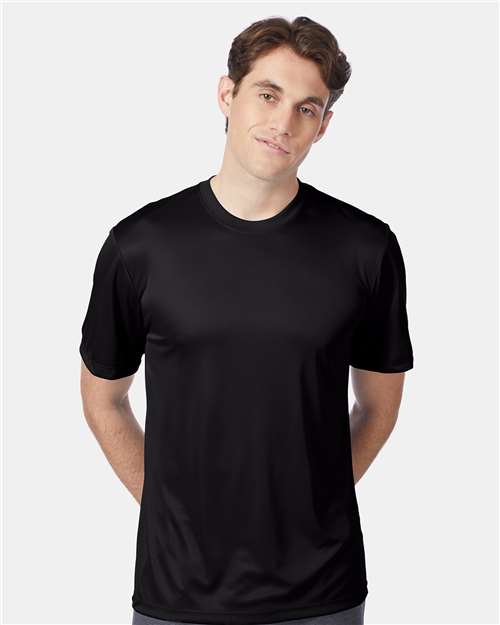 Hanes Unisex Cool DRI® Performance T-Shirt - Model Front