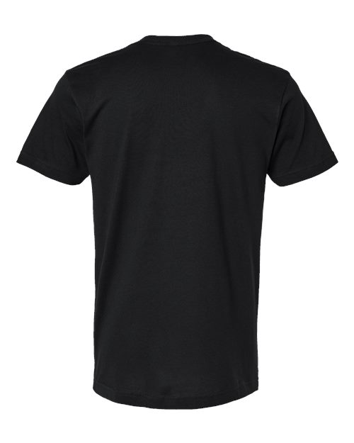 Unisex Fine Jersey Tee - Black Back