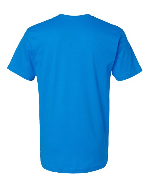 Unisex Fine Jersey Tee - Cobalt Back