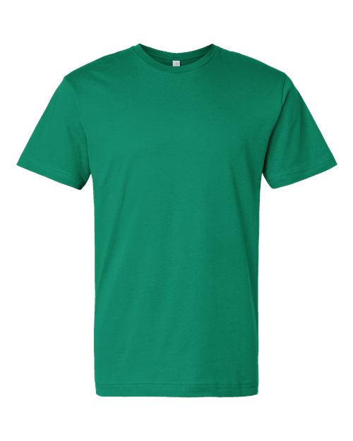 Unisex Fine Jersey Tee - Kelly Front