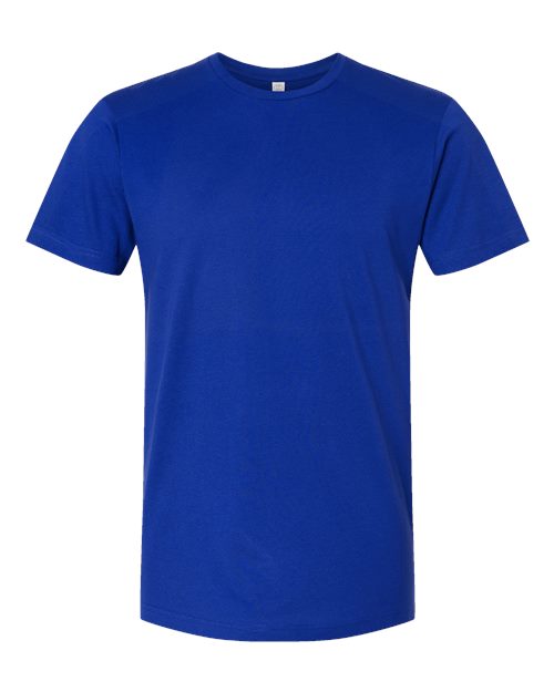 Unisex Fine Jersey Tee - Royal Front