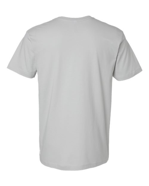 Unisex Fine Jersey Tee - Silver Back