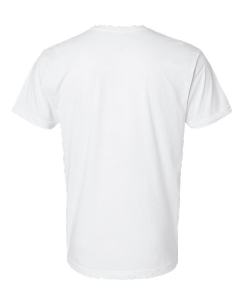 Unisex Fine Jersey Tee - White Back