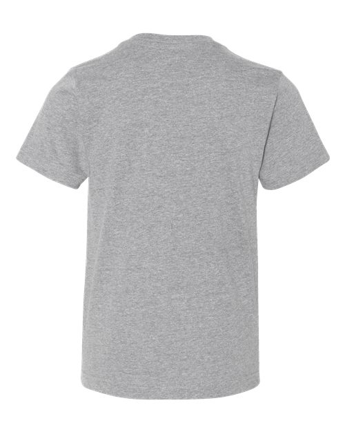 Youth Fine Jersey Tee - Heather Back