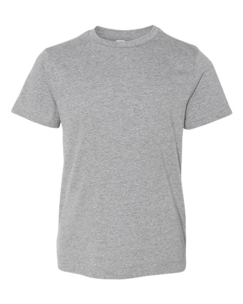 Youth Fine Jersey Tee - Heather Front