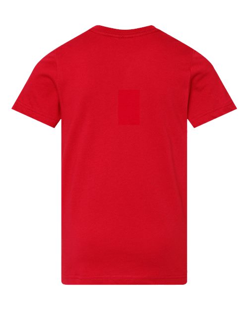 Youth Fine Jersey Tee - Red Back