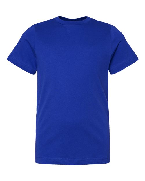 Youth Fine Jersey Tee - Royal Front