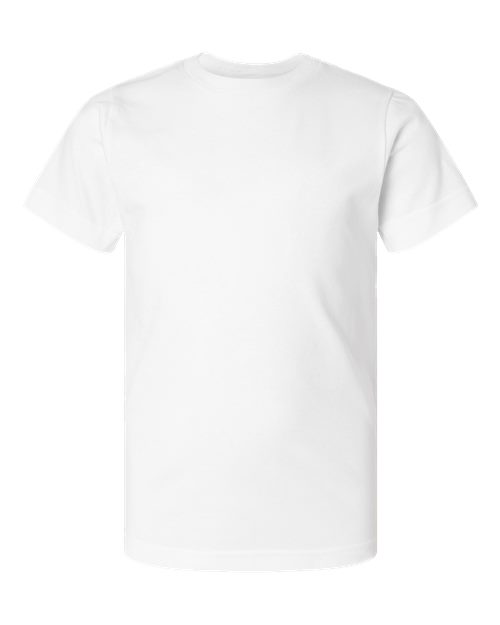 Youth Fine Jersey Tee - White Front