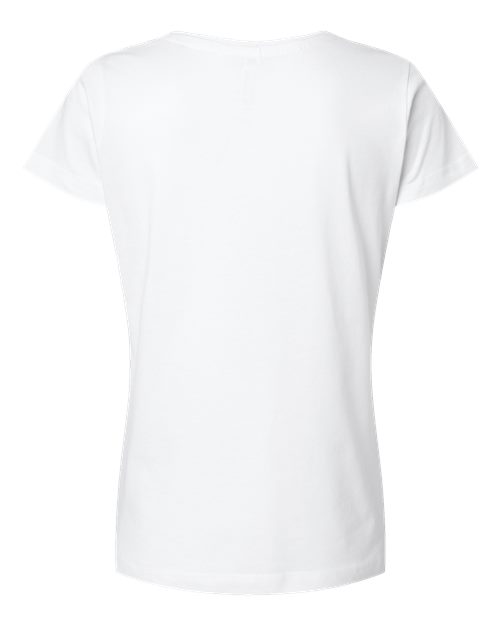 Women's Fine Jersey Tee - White Back