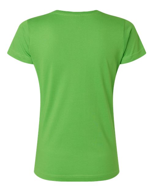 Women's Fine Jersey Tee - Apple Back