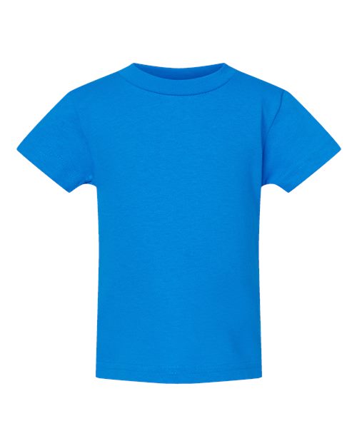 Infant Cotton Jersey Tee - Cobalt Front