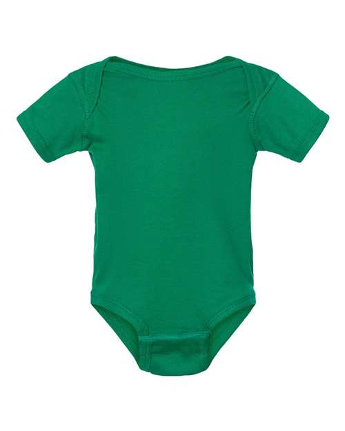 Infant Baby Rib Bodysuit - Kelly Front