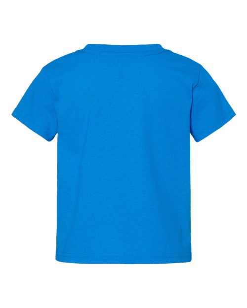 Toddler Cotton Jersey Tee - Cobalt Back
