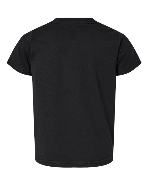 Toddler Fine Jersey Tee - Black Back