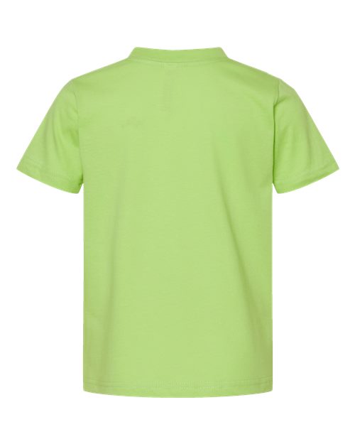 Toddler Fine Jersey Tee - Key Lime Back