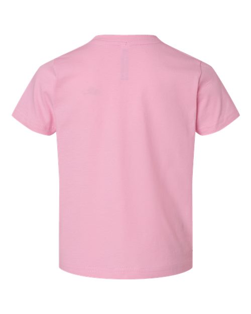 Toddler Fine Jersey Tee - Pink Back
