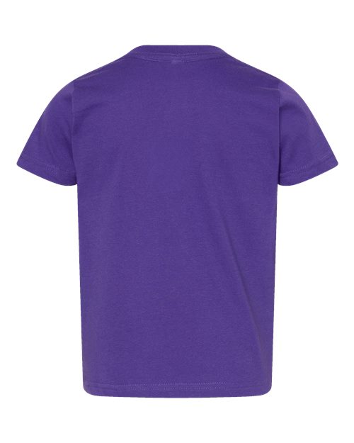 Toddler Fine Jersey Tee - Purple Back