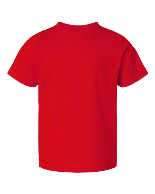 Toddler Fine Jersey Tee - Red Front
