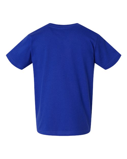 Toddler Fine Jersey Tee - Royal Back