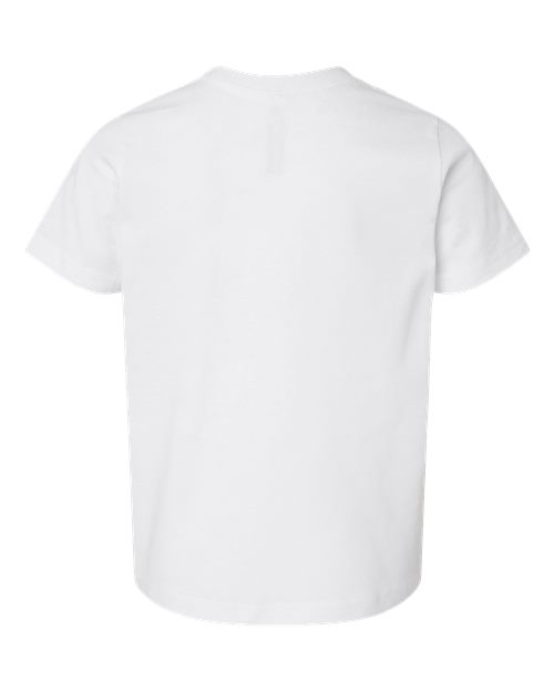 Toddler Fine Jersey Tee - White Back