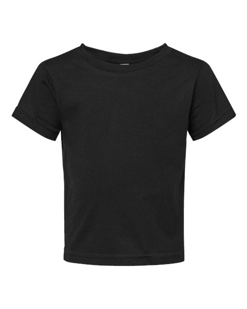 Infant Fine Jersey Tee - Black Front